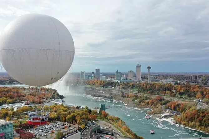The Fallsview Balloon above the gorge near the falls